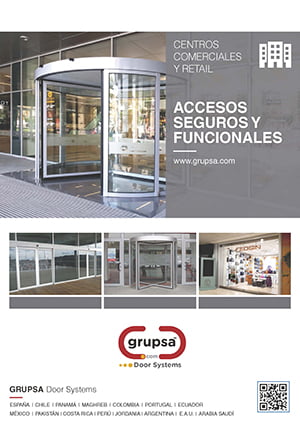 Puertas automáticas para centros comerciales y retail Grupsa