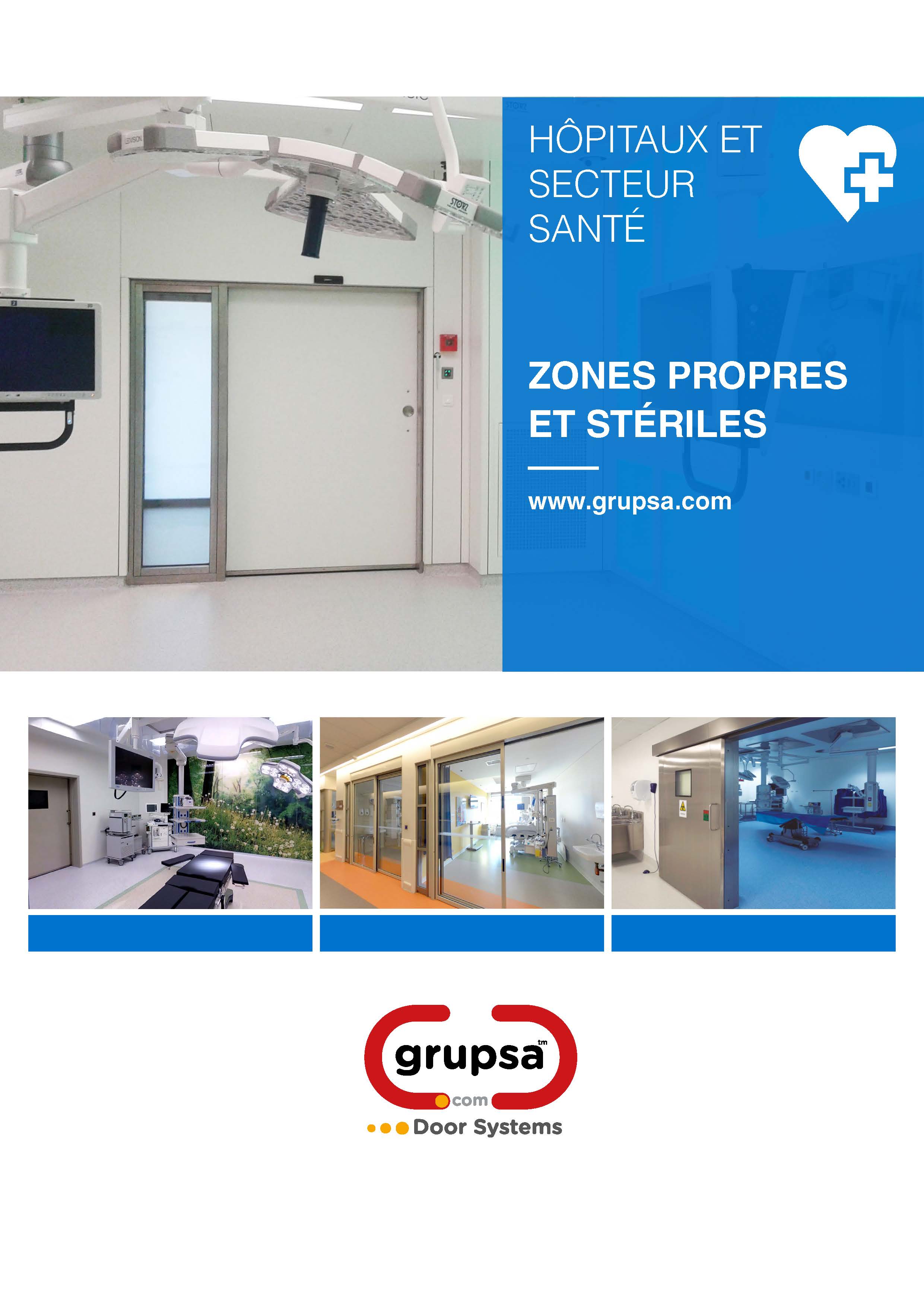 Grupsa Hopitaux Sante Brochure Página