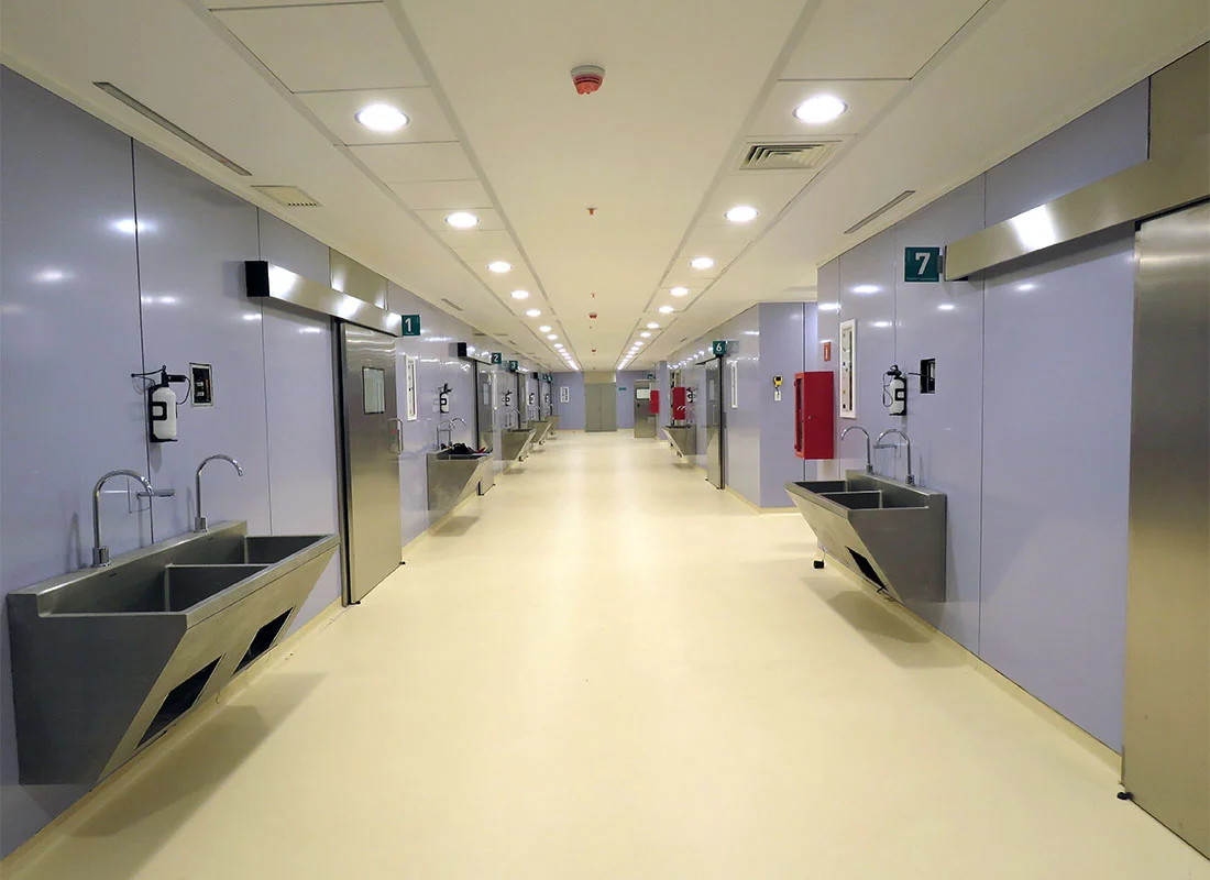 Puertas para hospitales, clínicas y sector sanitario