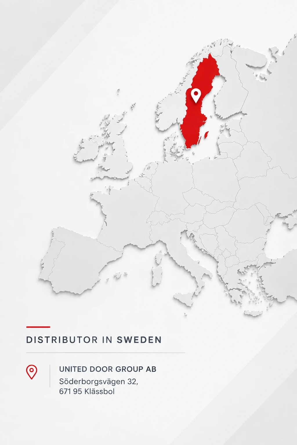 Grupsa distributor in Sweden